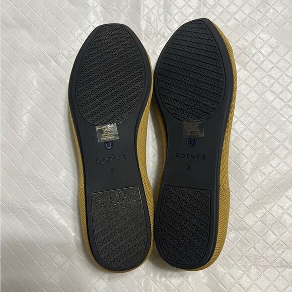 ROTHY’S Chai The Square Flats Limited Edition Retired Size 8 NEW - Picture 12 of 15